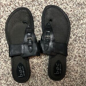 b.o.c. Black Sandals women’s 8
